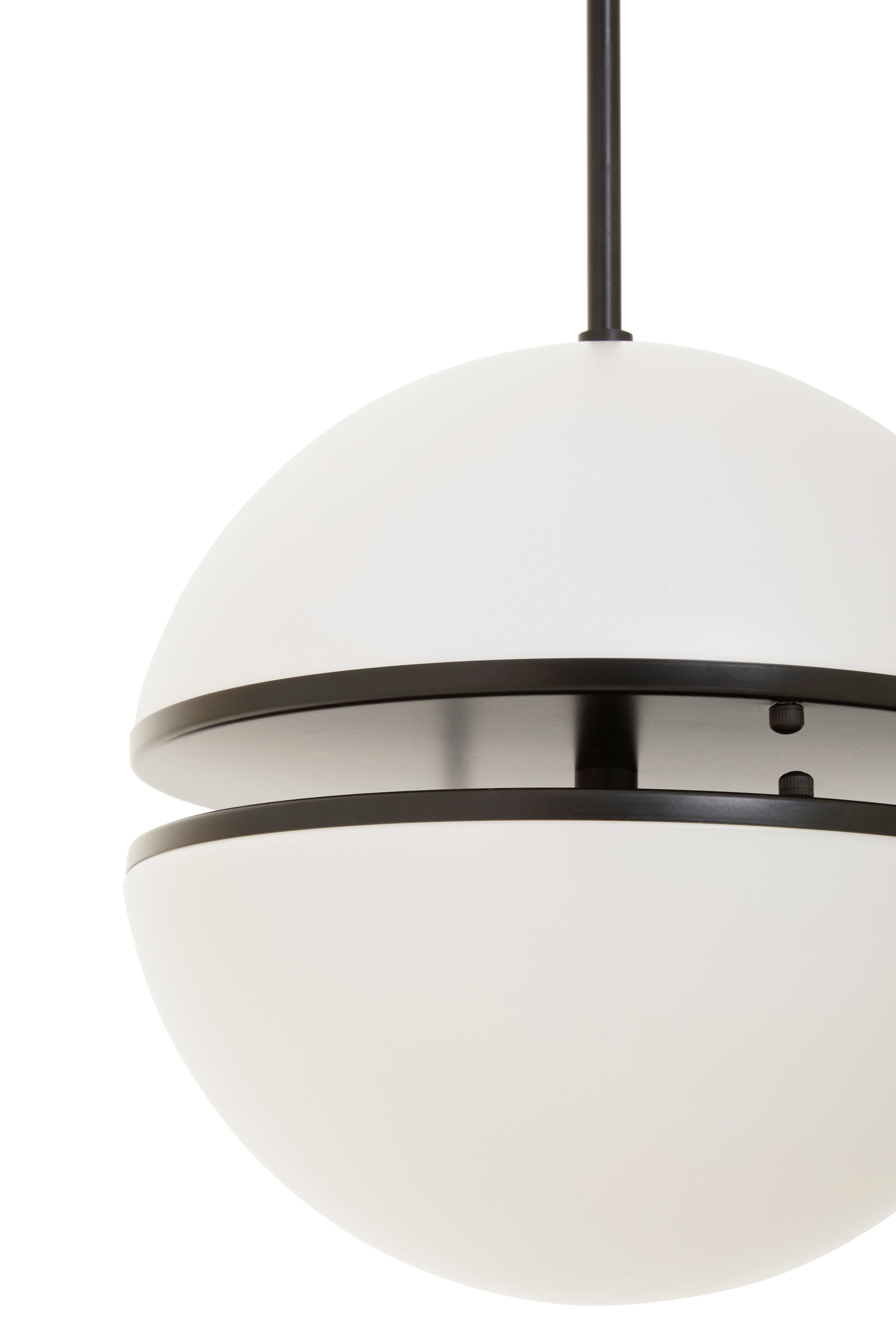 Abira Matte Black Pendant Light